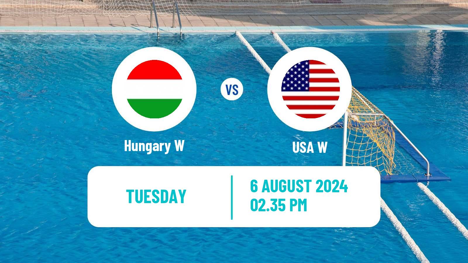 Water polo Olympic Games - Water polo Women Hungary W - USA W