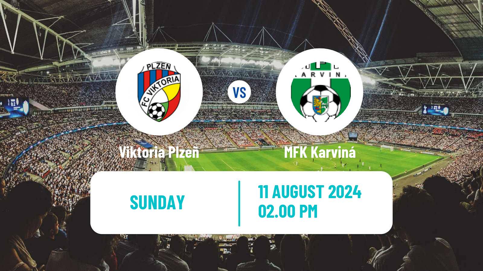 Soccer Czech 1 Liga Viktoria Plzeň - Karviná