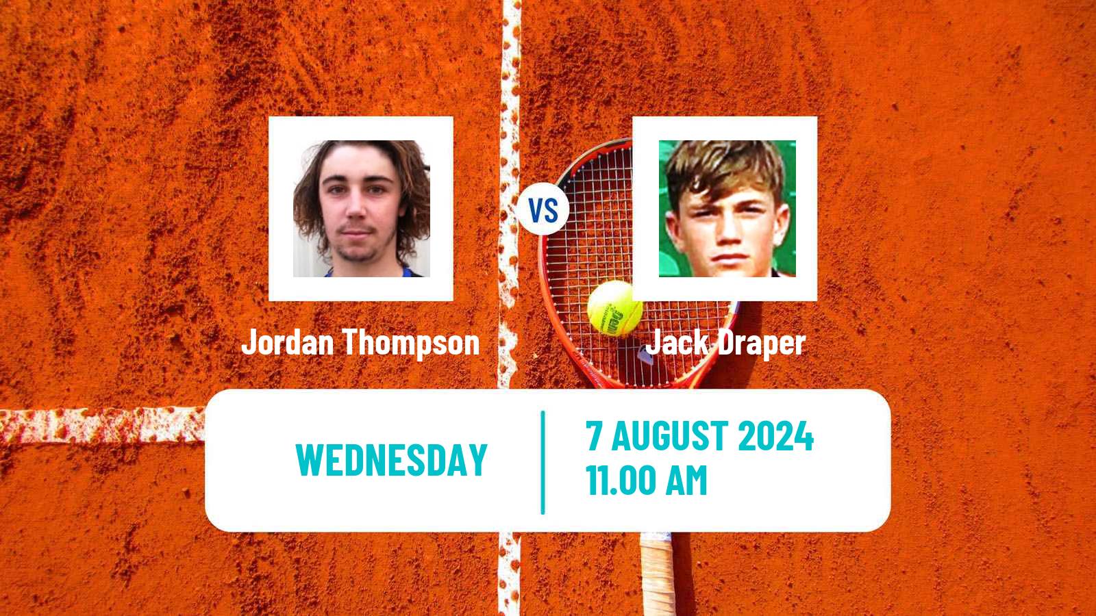 Tennis ATP Montreal Jordan Thompson - Jack Draper