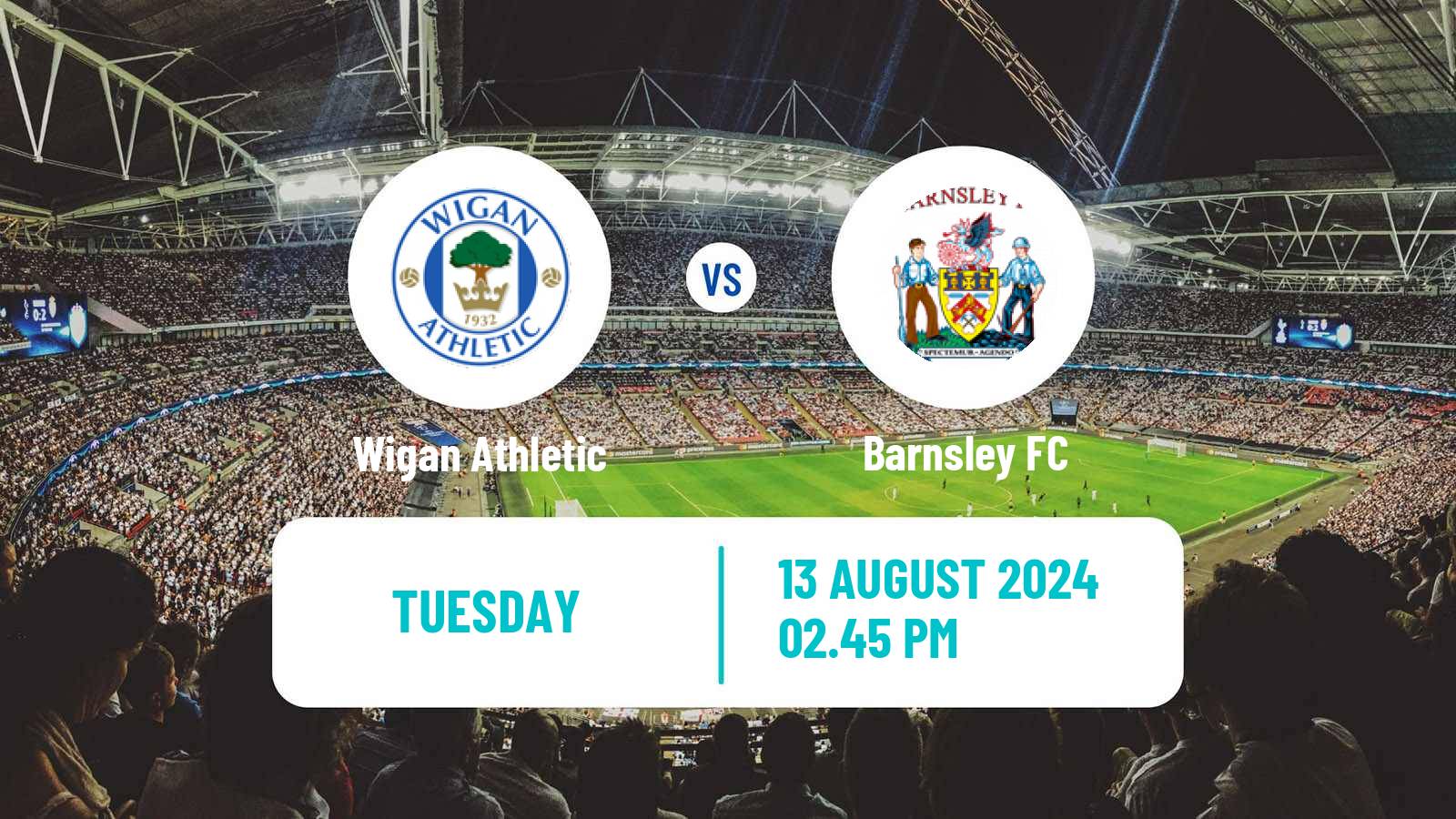 Soccer English League Cup Wigan Athletic - Barnsley