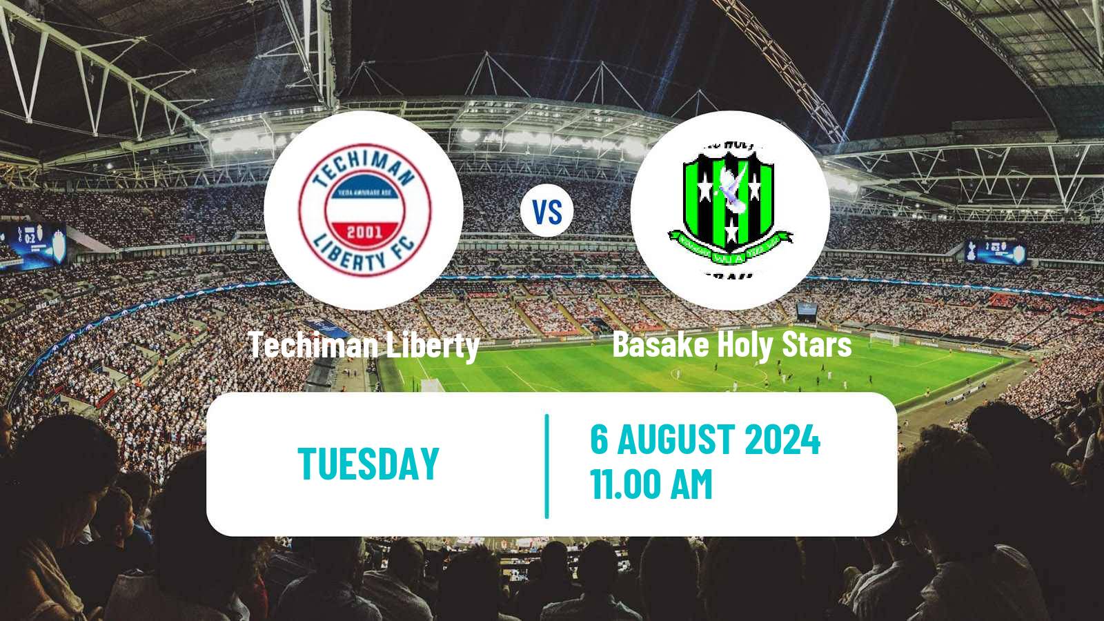 Soccer Ghanaian Super Cup Division One Techiman Liberty - Basake Holy Stars