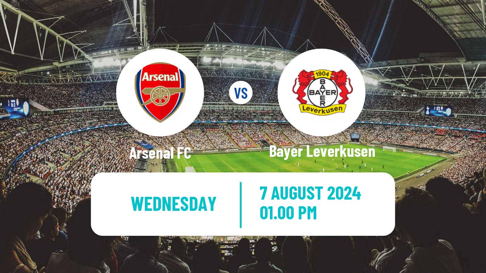 Soccer Club Friendly Arsenal - Bayer Leverkusen