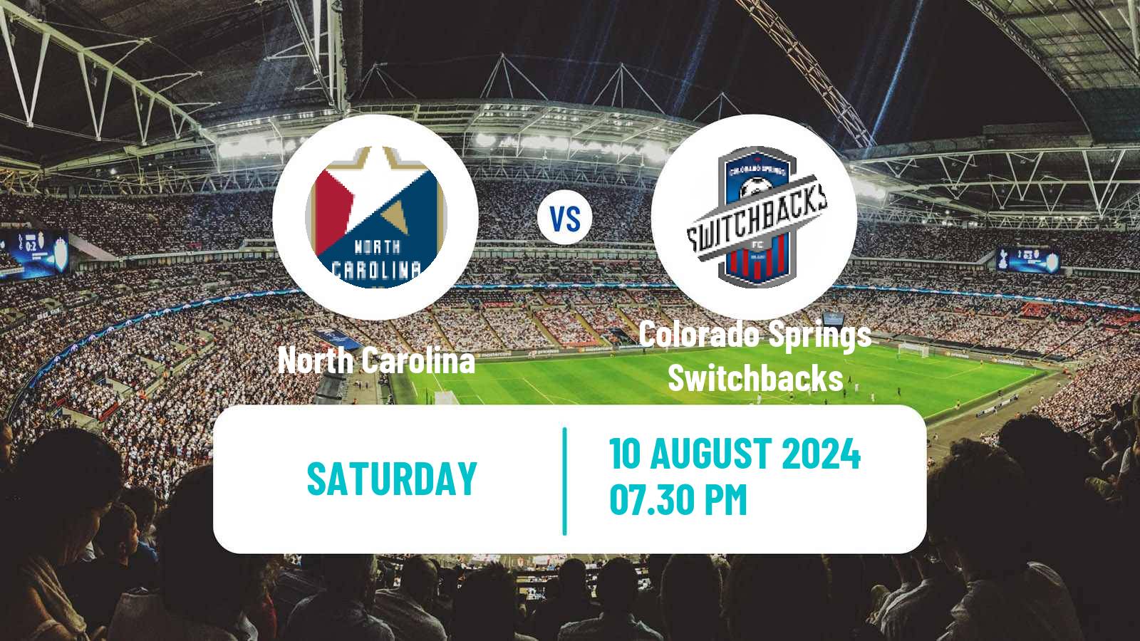 Soccer USL Championship North Carolina - Colorado Springs Switchbacks