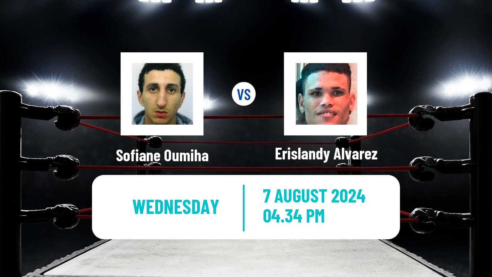 Boxing Lightweight Olympic Games Men Sofiane Oumiha - Erislandy Alvarez