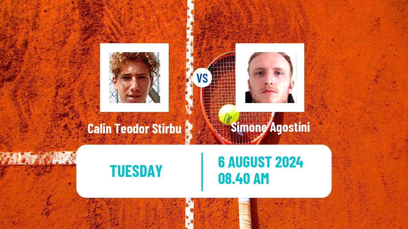 Tennis ITF M25 Montesilvano Men Calin Teodor Stirbu - Simone Agostini