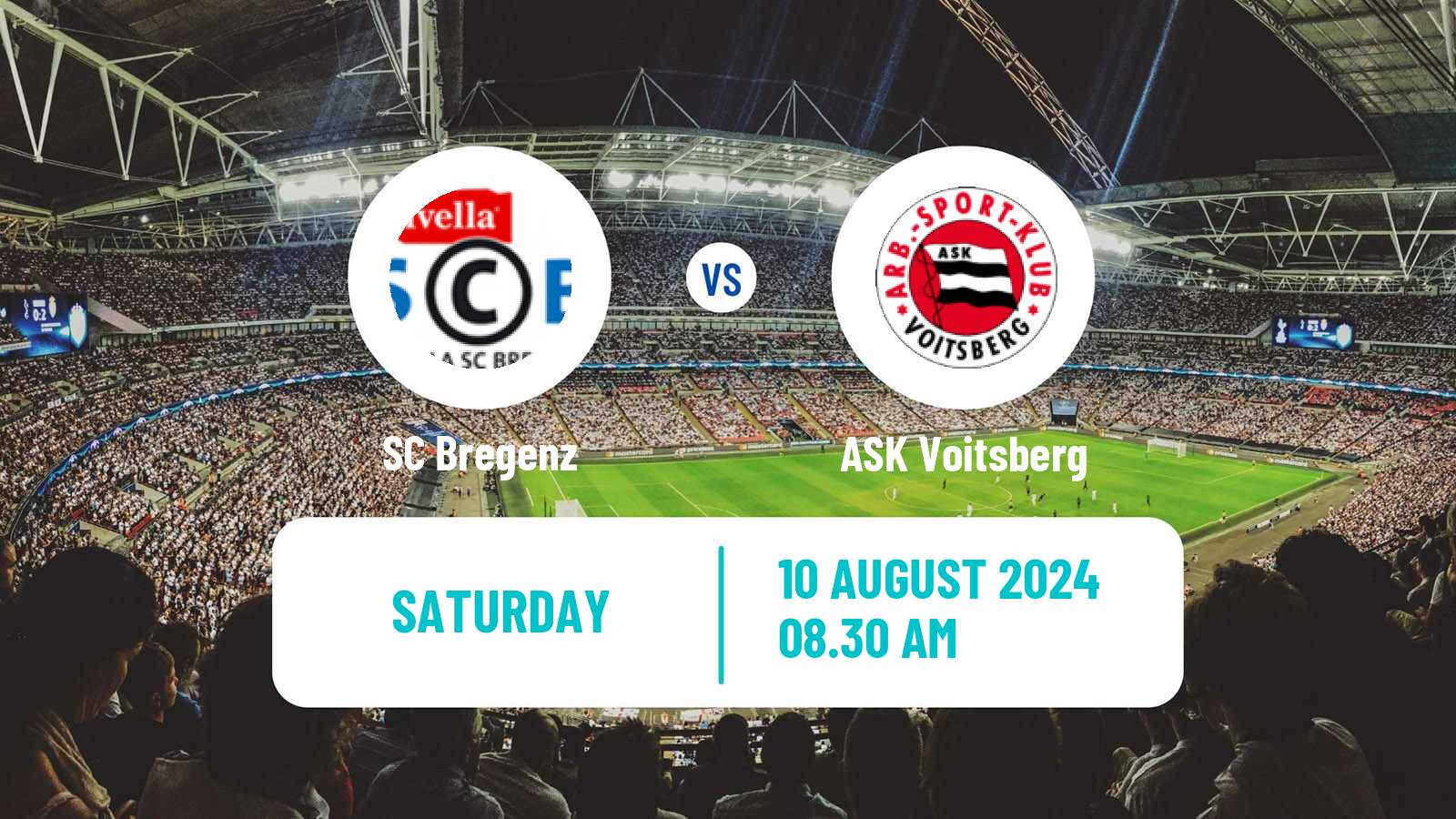 Soccer Austrian 2 Liga Bregenz - ASK Voitsberg