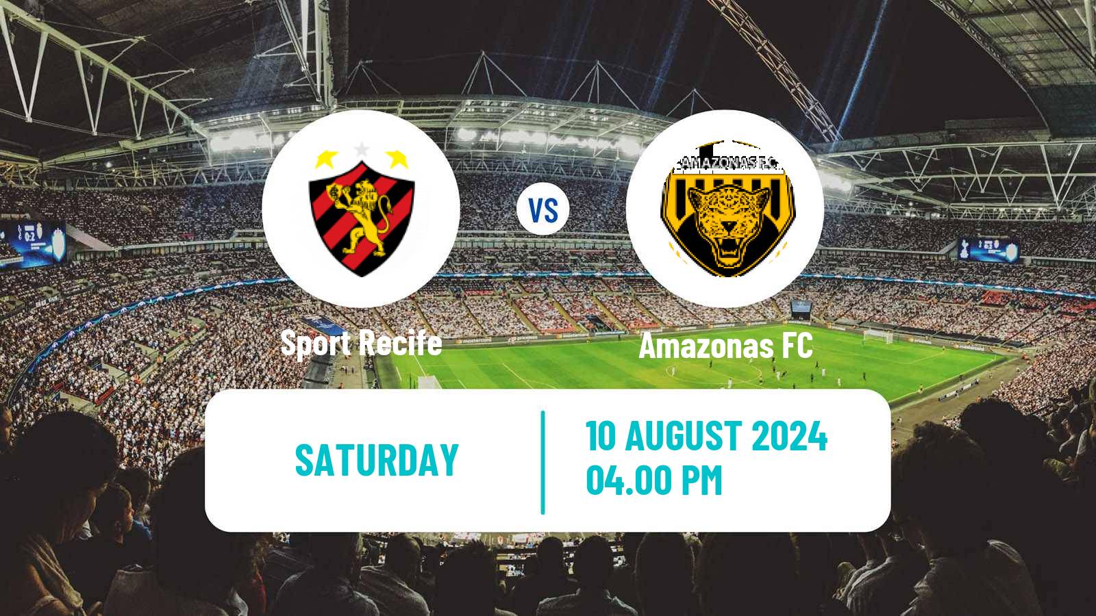 Soccer Brazilian Serie B Sport Recife - Amazonas