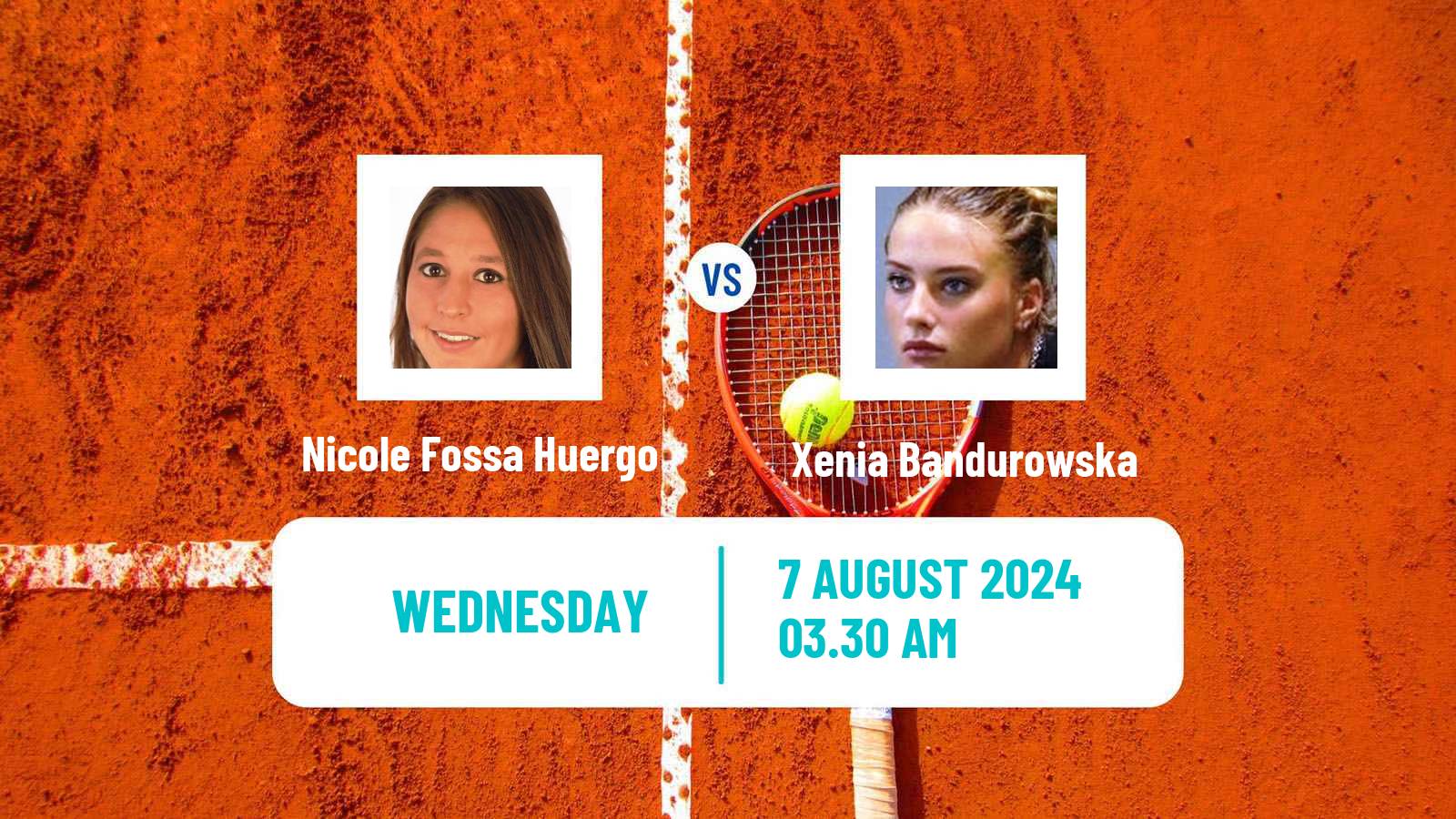 Tennis ITF W50 Bytom Women Nicole Fossa Huergo - Xenia Bandurowska