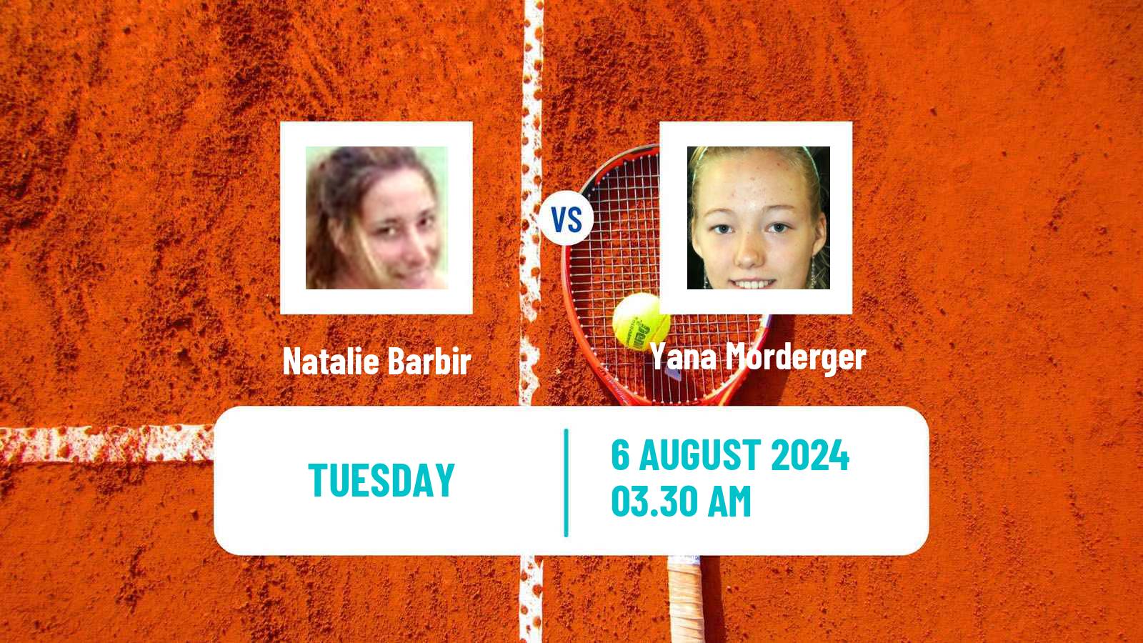 Tennis ITF W50 Zagreb Women Natalie Barbir - Yana Morderger