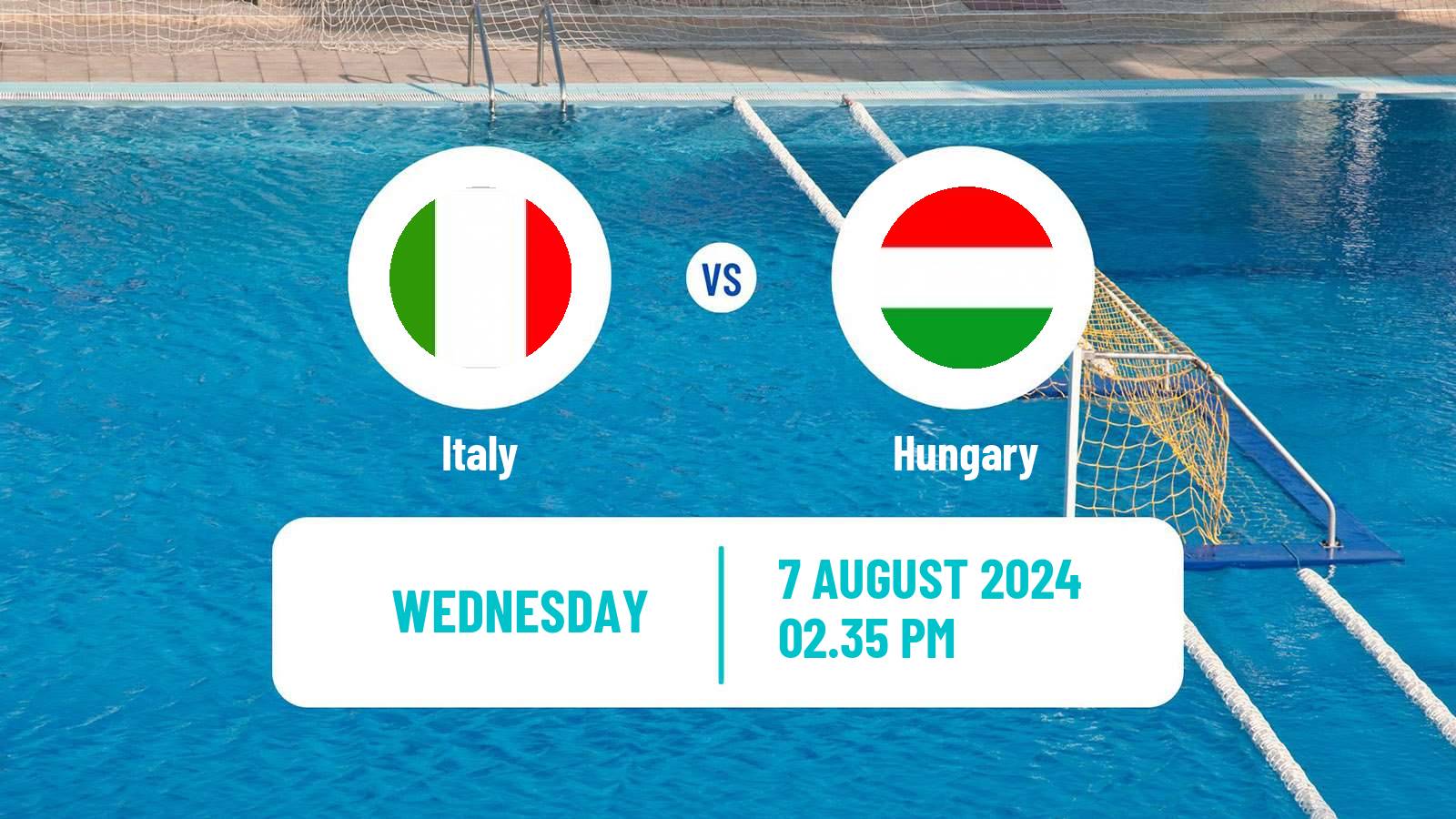 Water polo Olympic Games - Water polo Italy - Hungary