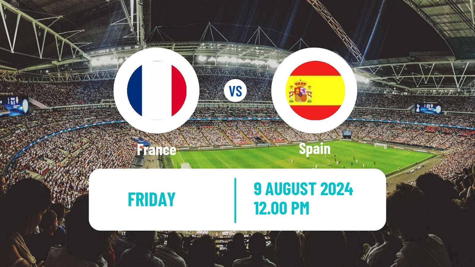 Soccer Olympic Games - Football France - Spain