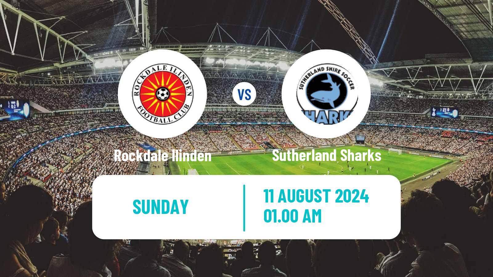 Soccer Australian NPL NSW Rockdale Ilinden - Sutherland Sharks