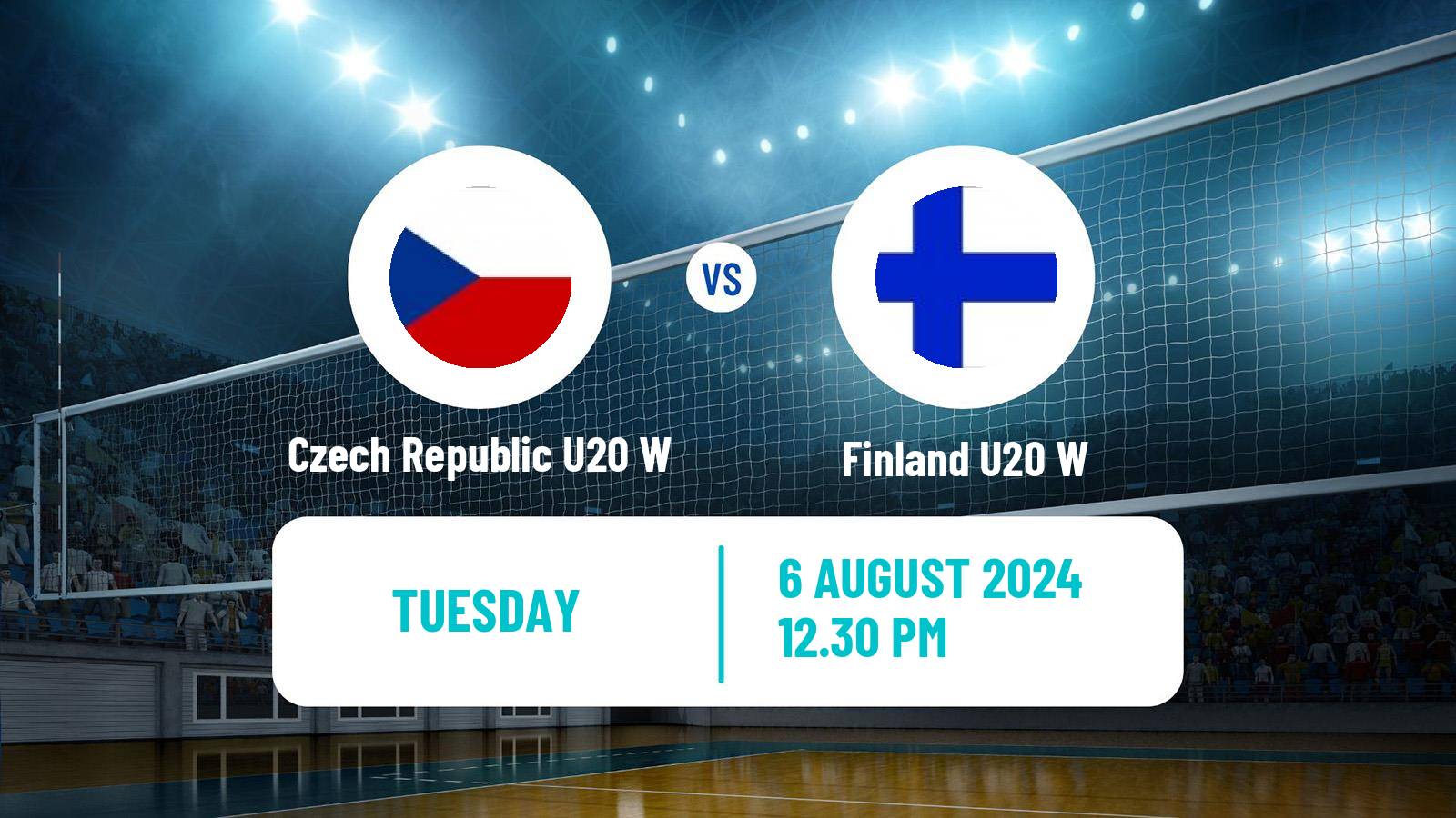 Volleyball European Championship U20 Volleyball Women Czech Republic U20 W - Finland U20 W