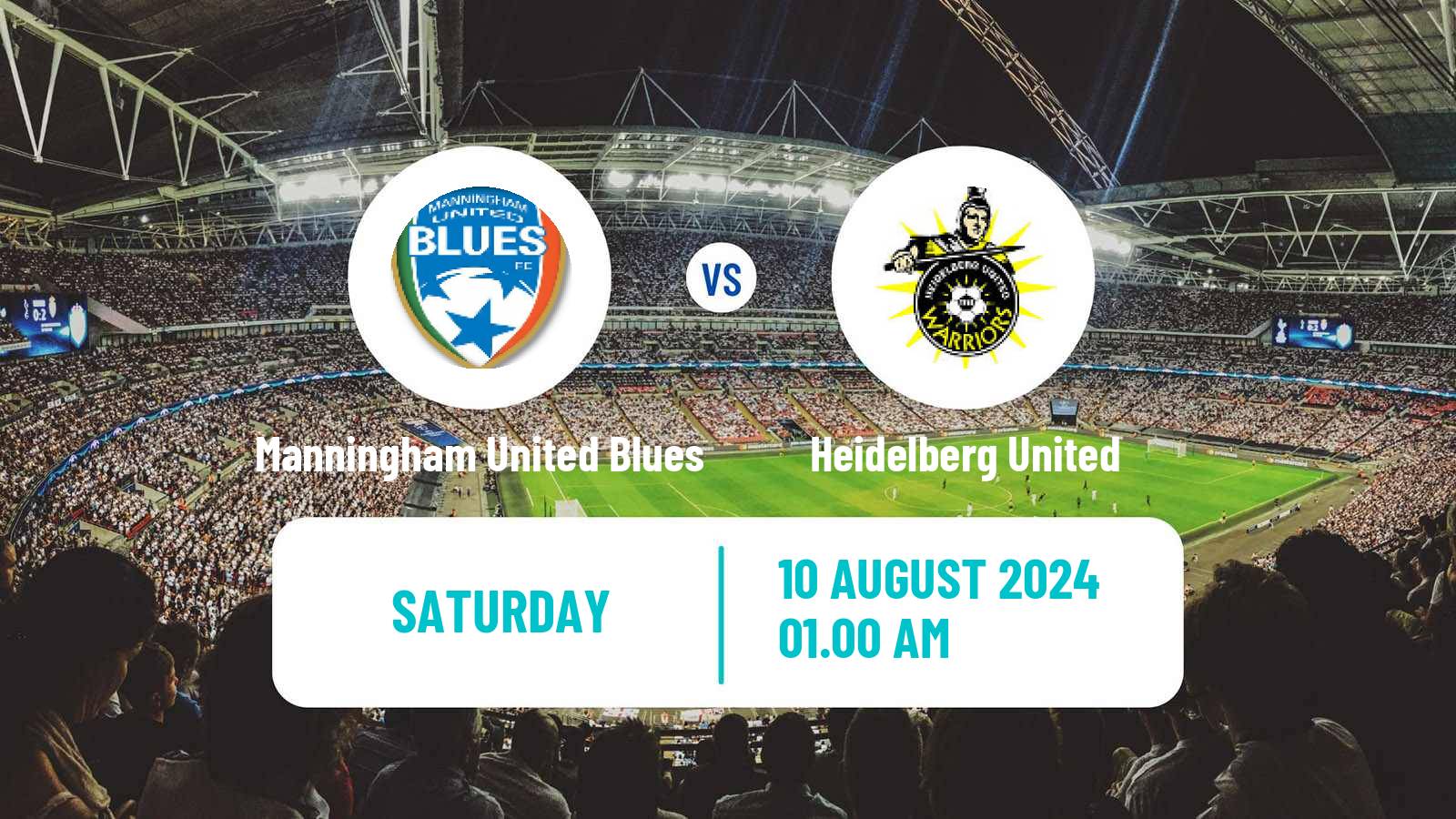 Soccer Australian NPL Victoria Manningham United Blues - Heidelberg United