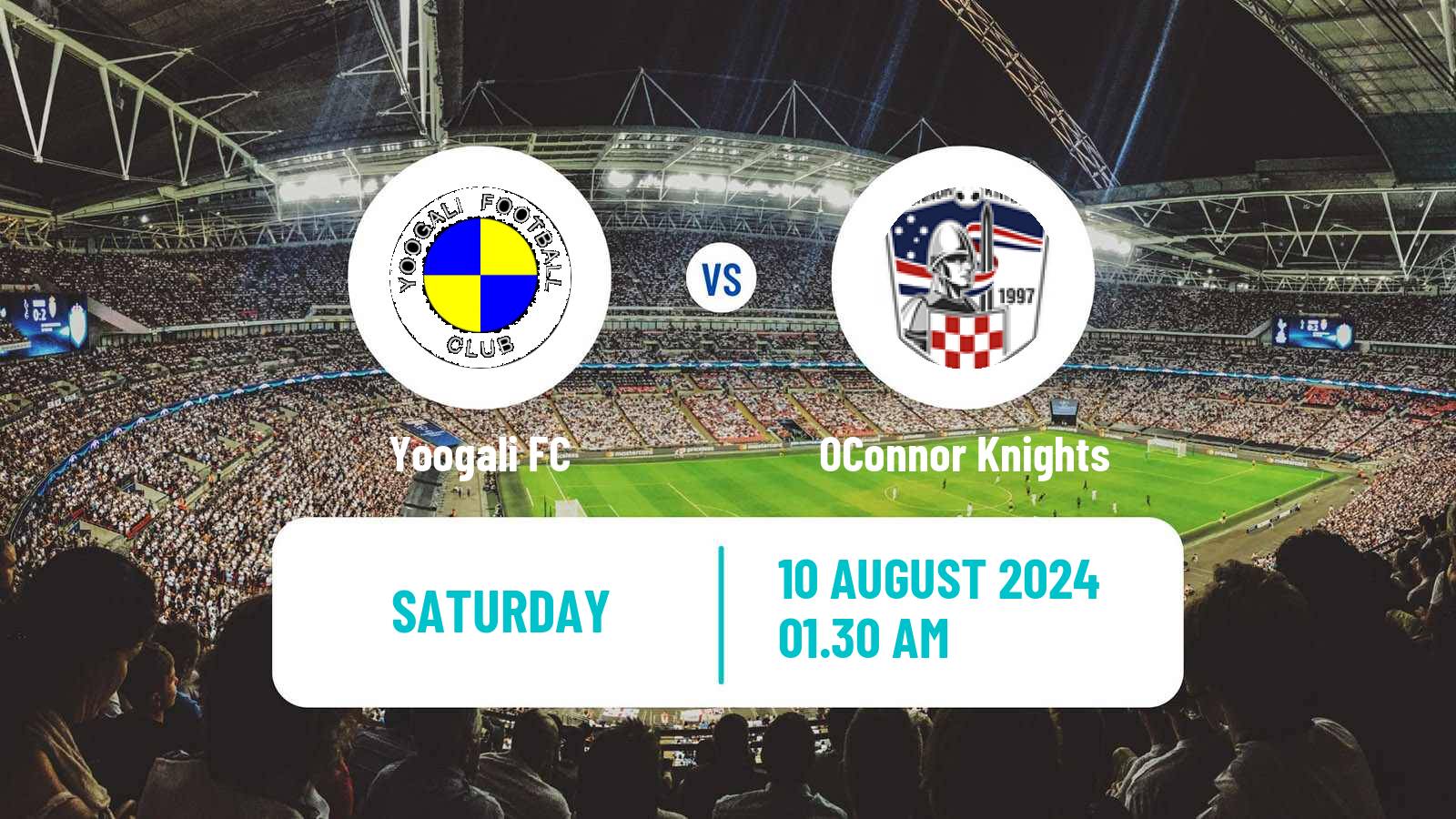 Soccer Australian NPL ACT Yoogali - OConnor Knights