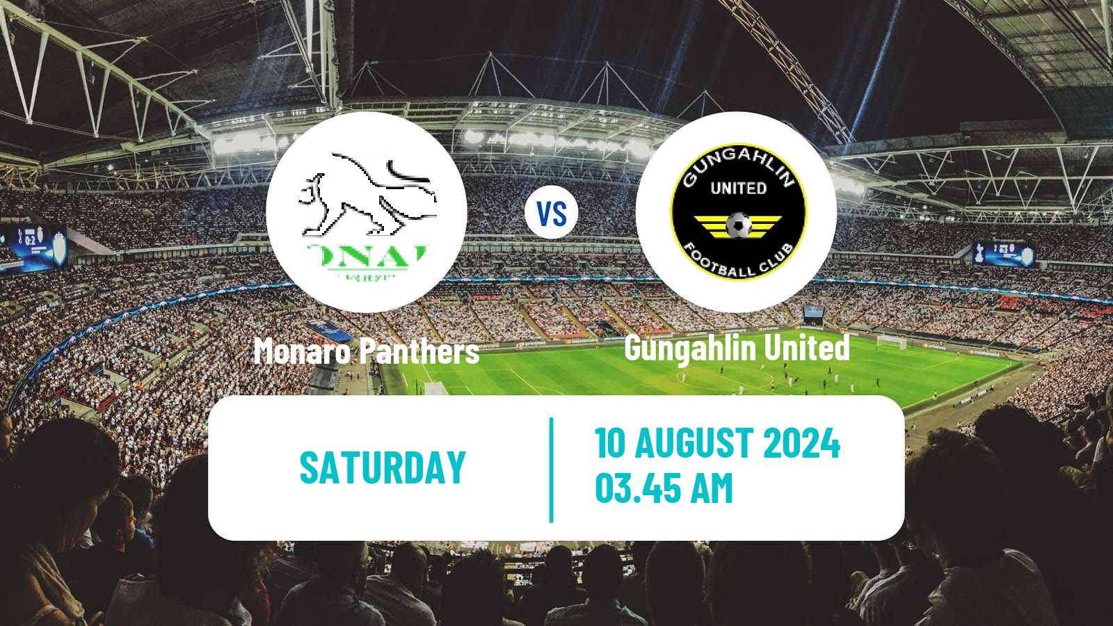 Soccer Australian NPL ACT Monaro Panthers - Gungahlin United