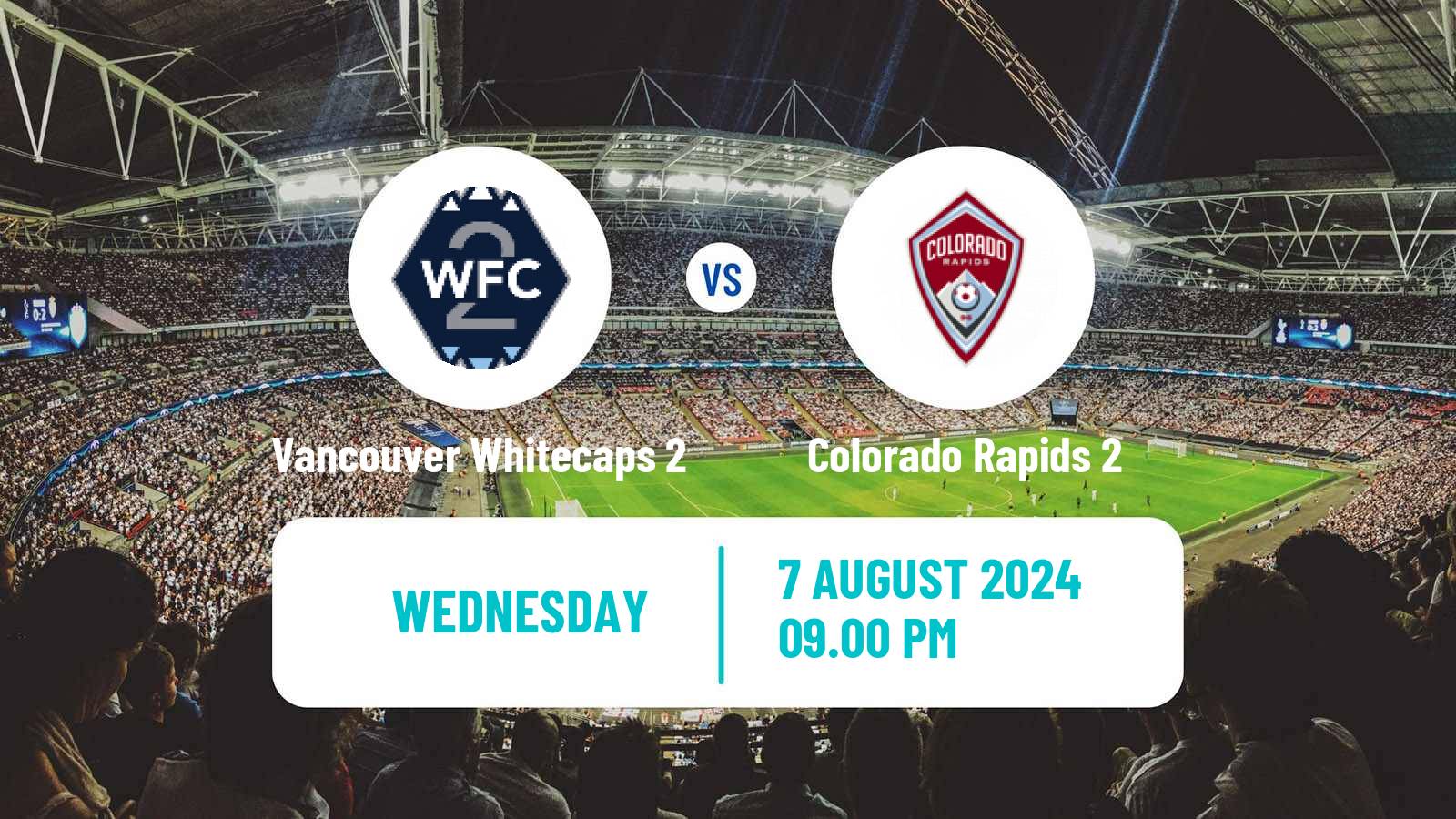 Soccer MLS Next Pro Vancouver Whitecaps 2 - Colorado Rapids 2