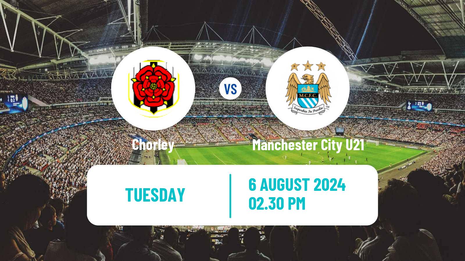 Soccer Club Friendly Chorley - Manchester City U21