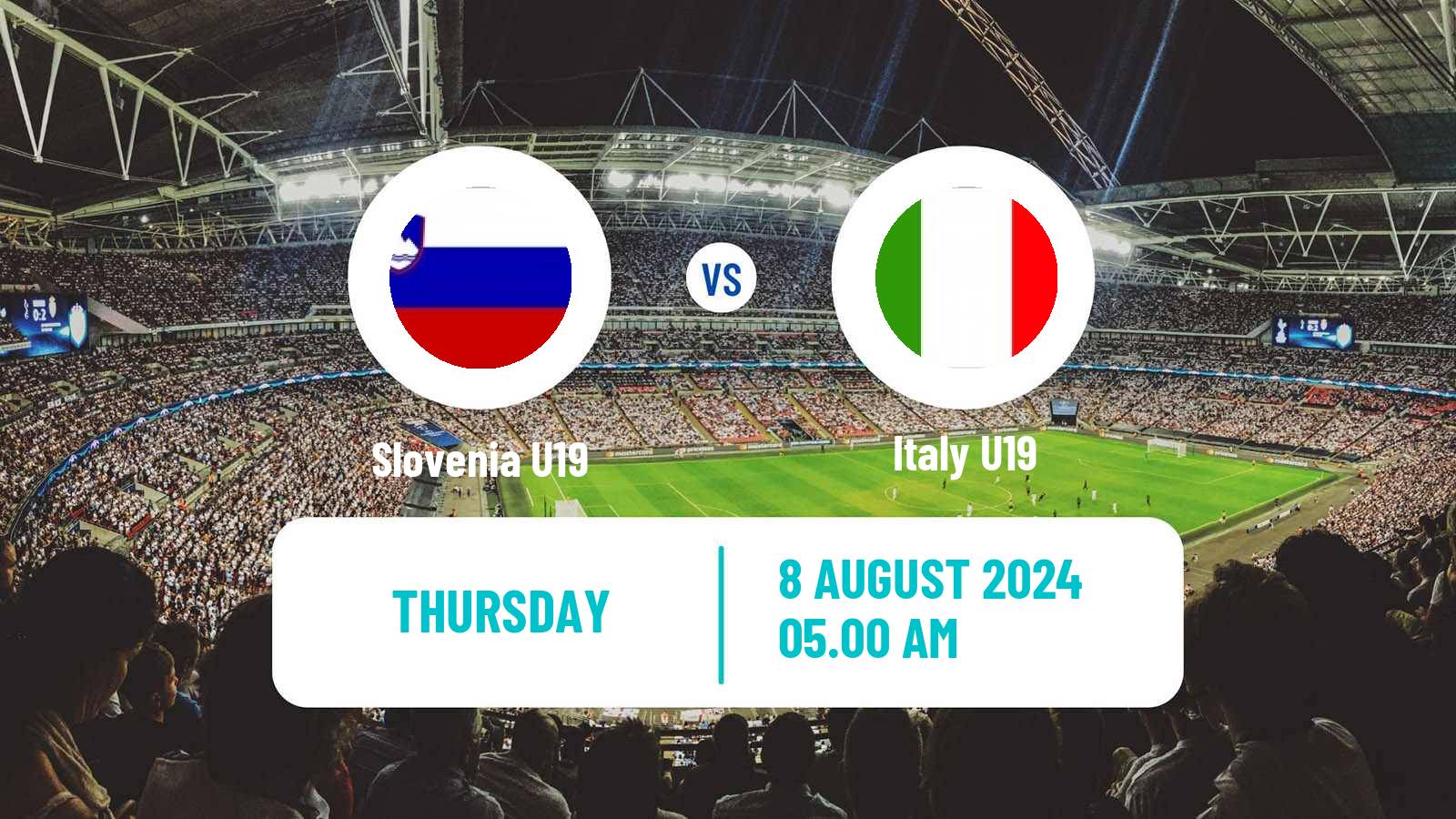 Soccer Friendly Slovenia U19 - Italy U19