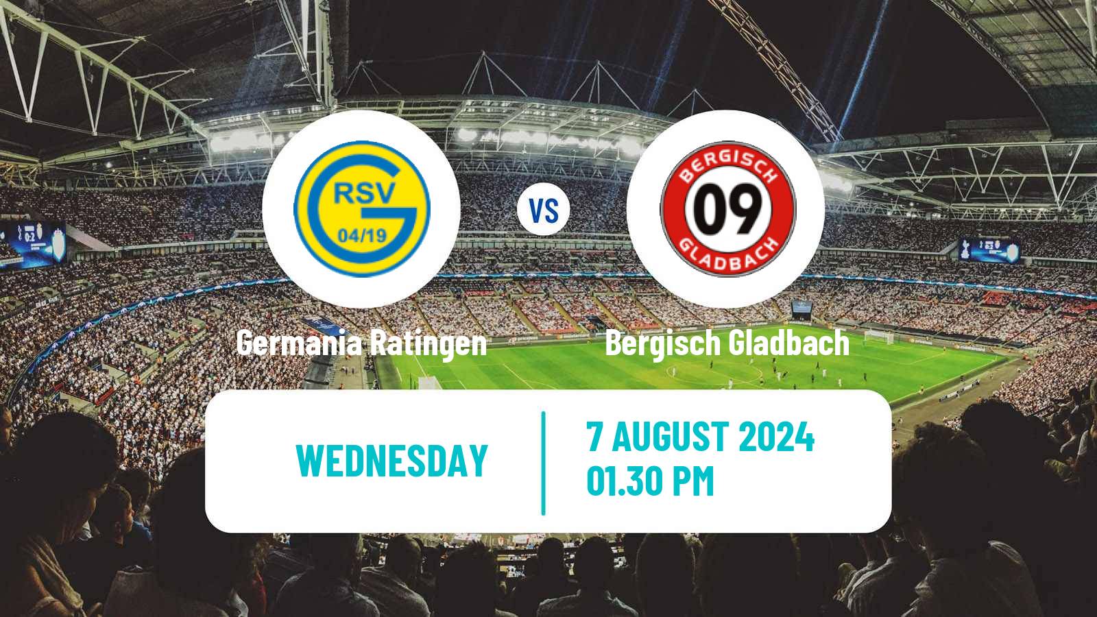 Soccer Club Friendly Germania Ratingen - Bergisch Gladbach