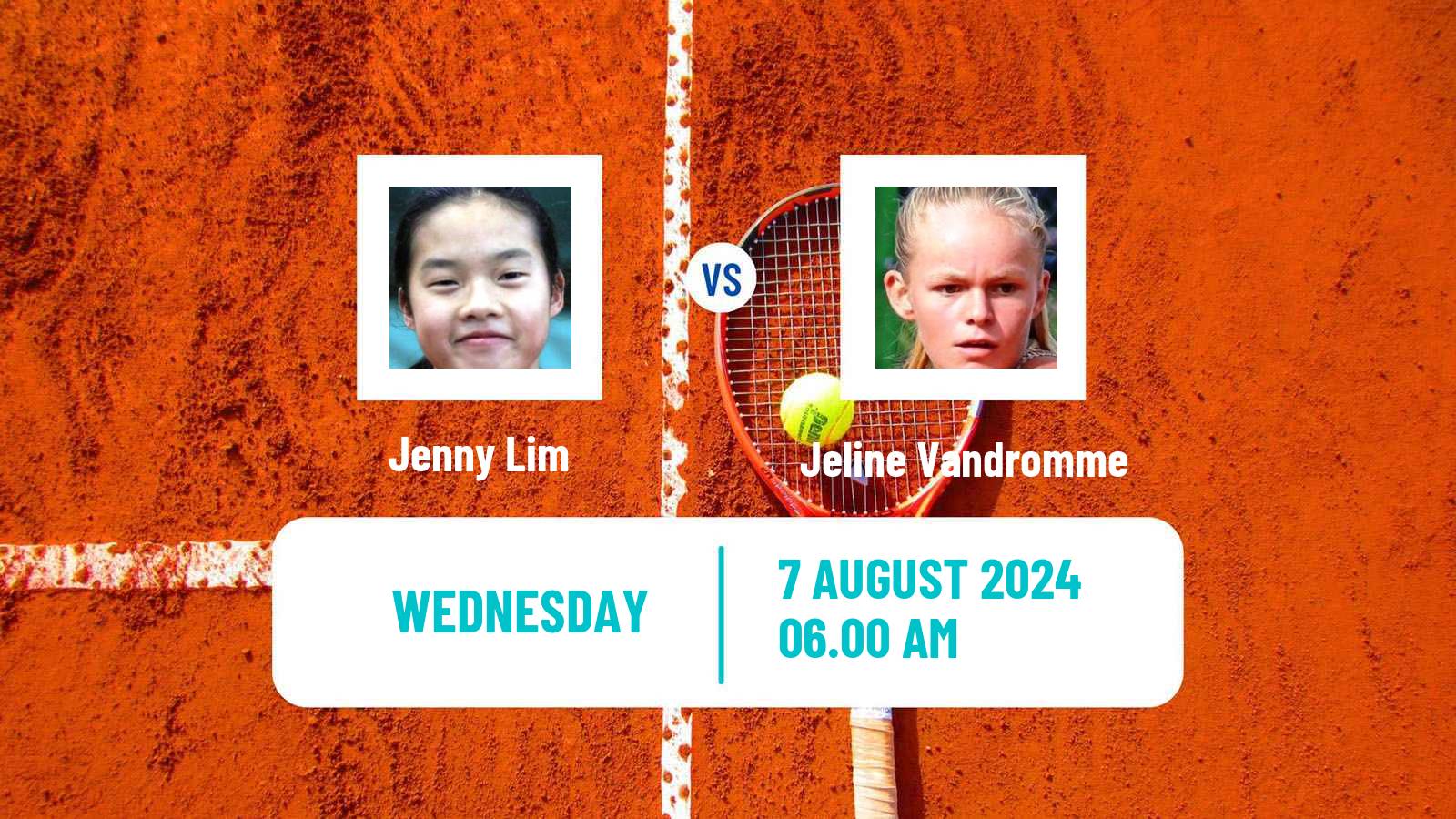 Tennis ITF W35 Koksijde Women Jenny Lim - Jeline Vandromme