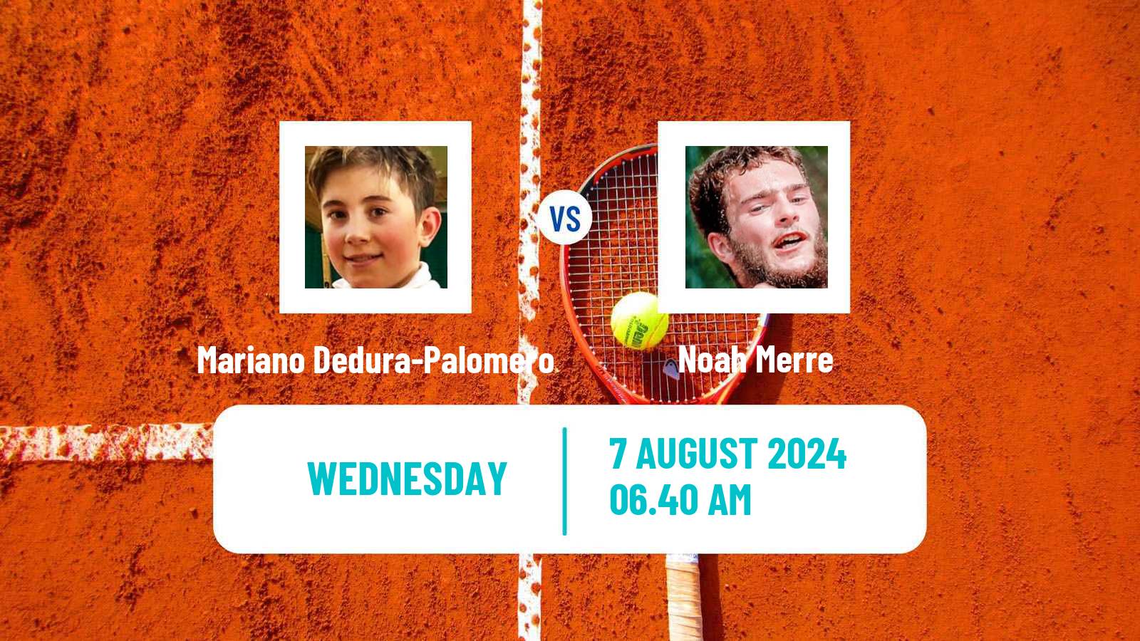 Tennis ITF M15 Eupen Men Mariano Dedura-Palomero - Noah Merre