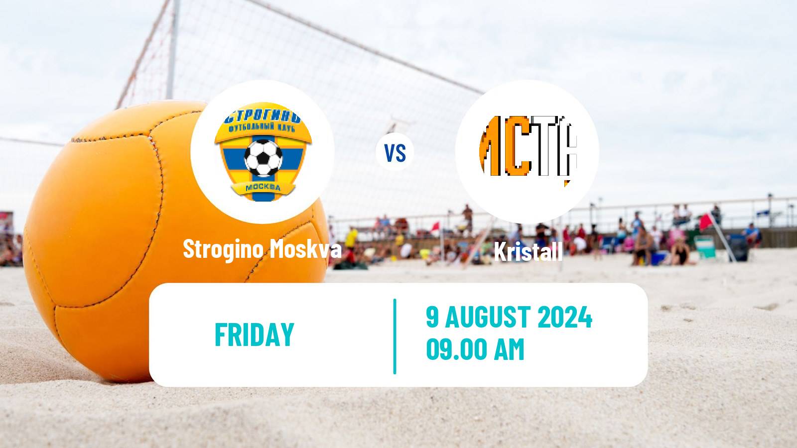 Beach soccer Superliga Strogino Moskva - Kristall