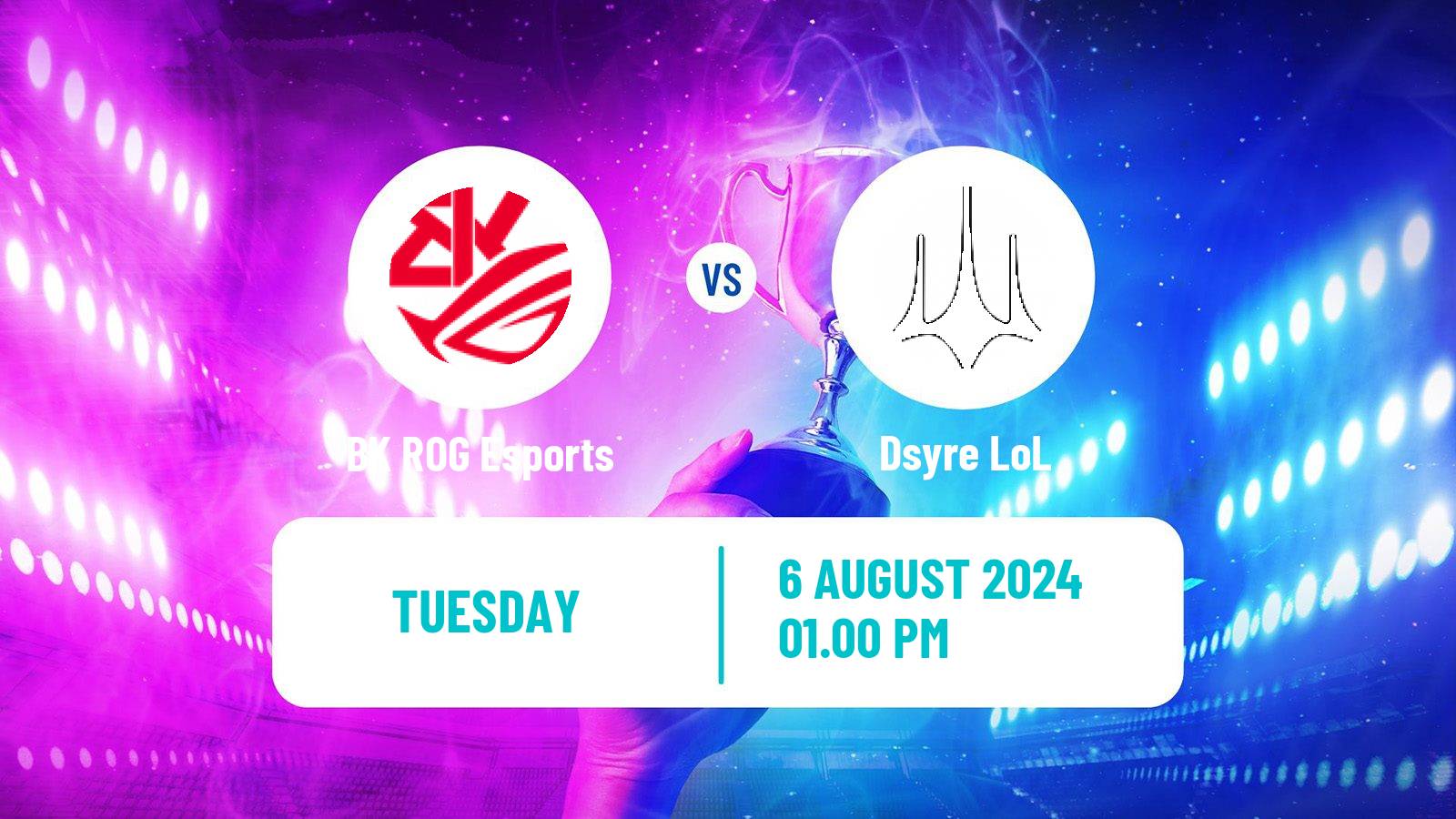 Esports League Of Legends Emea Masters BK ROG Esports - Dsyre