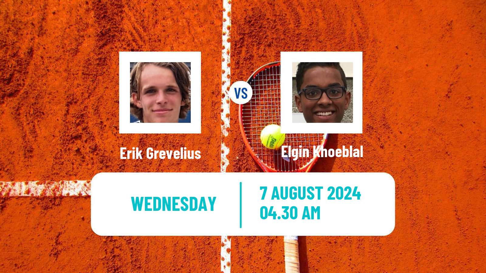 Tennis ITF M15 Vaasa Men Erik Grevelius - Elgin Khoeblal