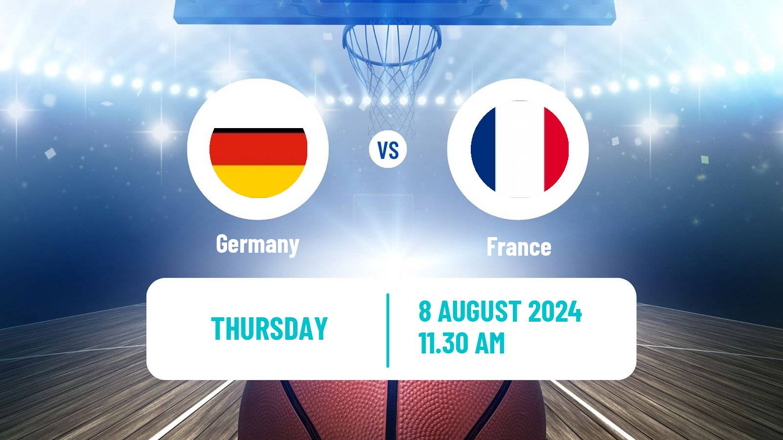 Basketball Olympic Games - Basketball France - Germany