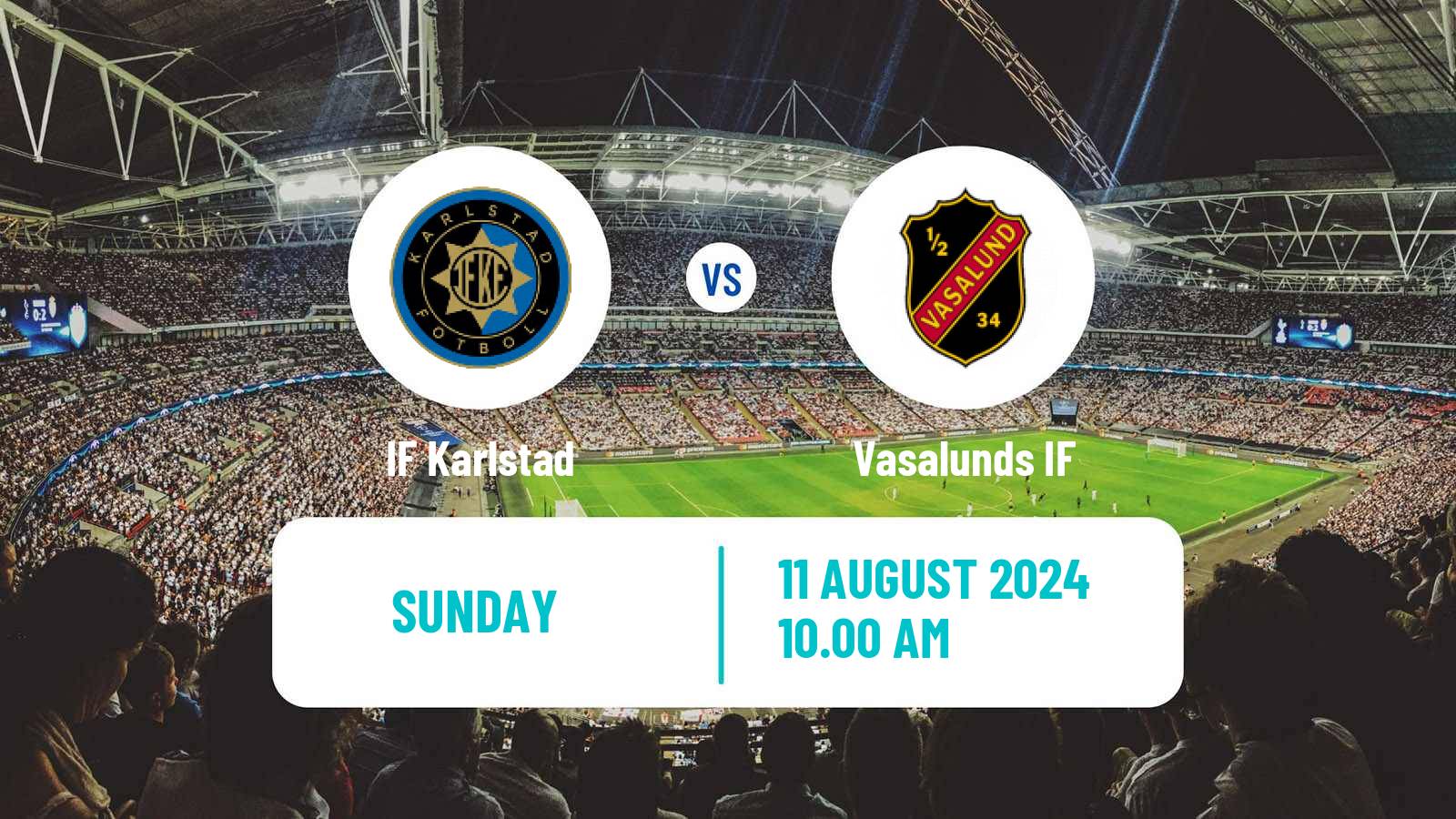 Soccer Swedish Division 1 Norra Karlstad - Vasalund