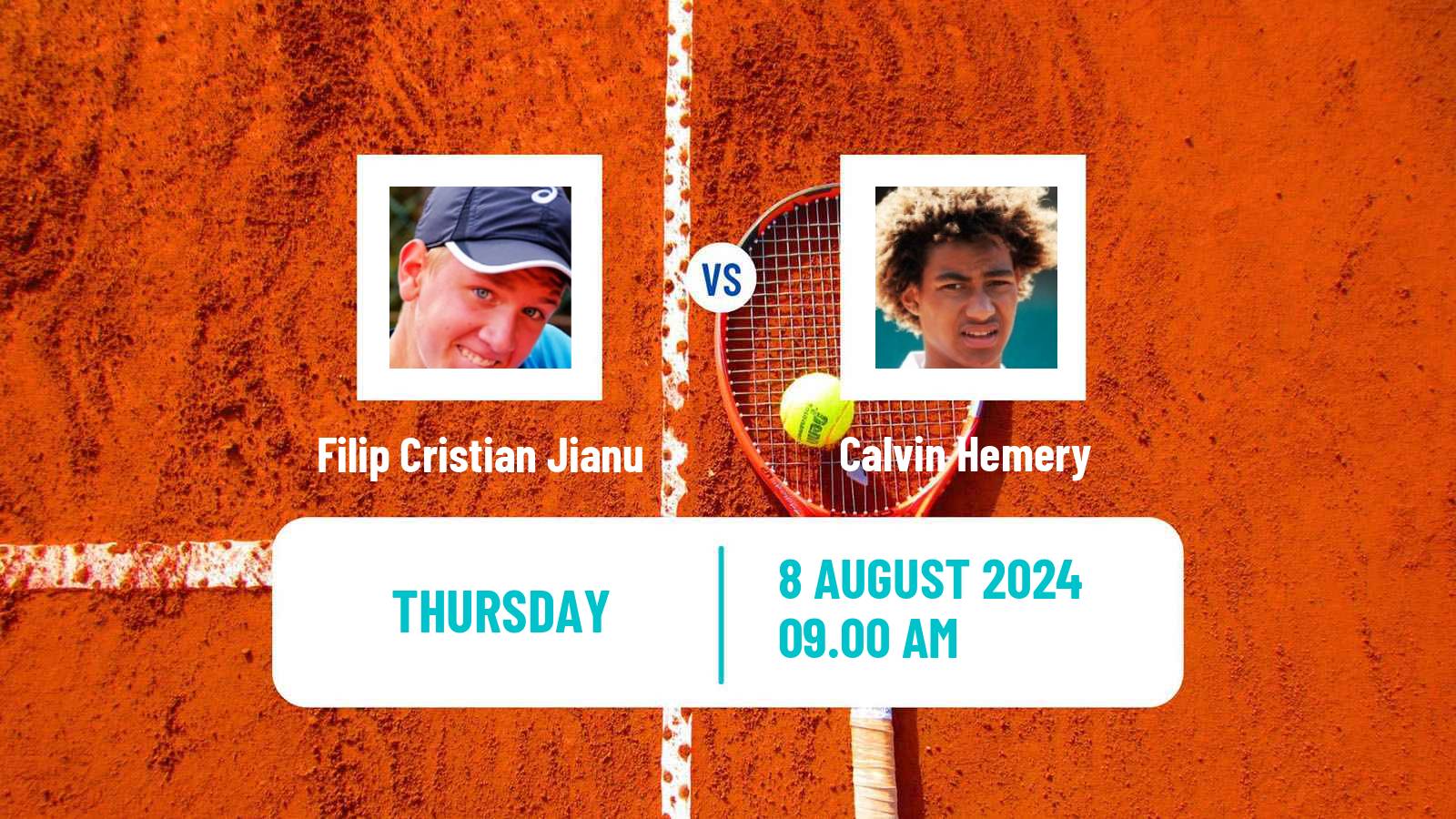 Tennis Bonn Challenger Men Filip Cristian Jianu - Calvin Hemery