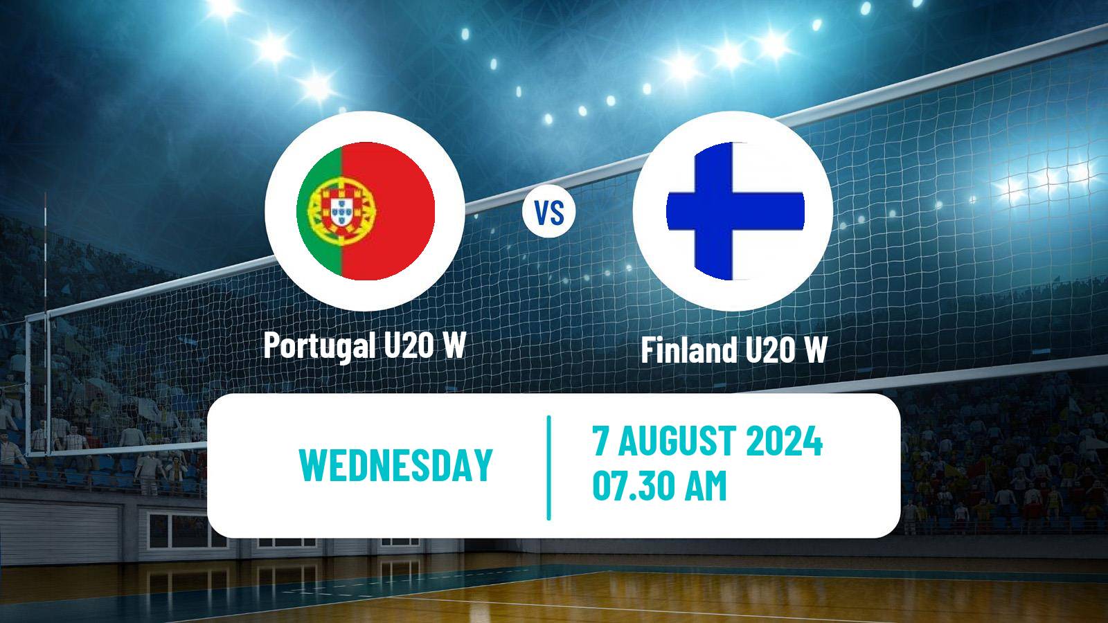 Volleyball European Championship U20 Volleyball Women Portugal U20 W - Finland U20 W