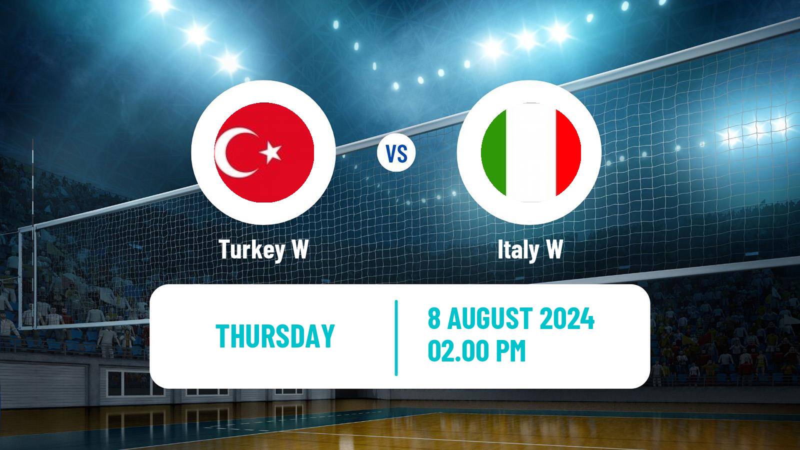 Volleyball Olympic Games - Volleyball Women Turkey W - Italy W