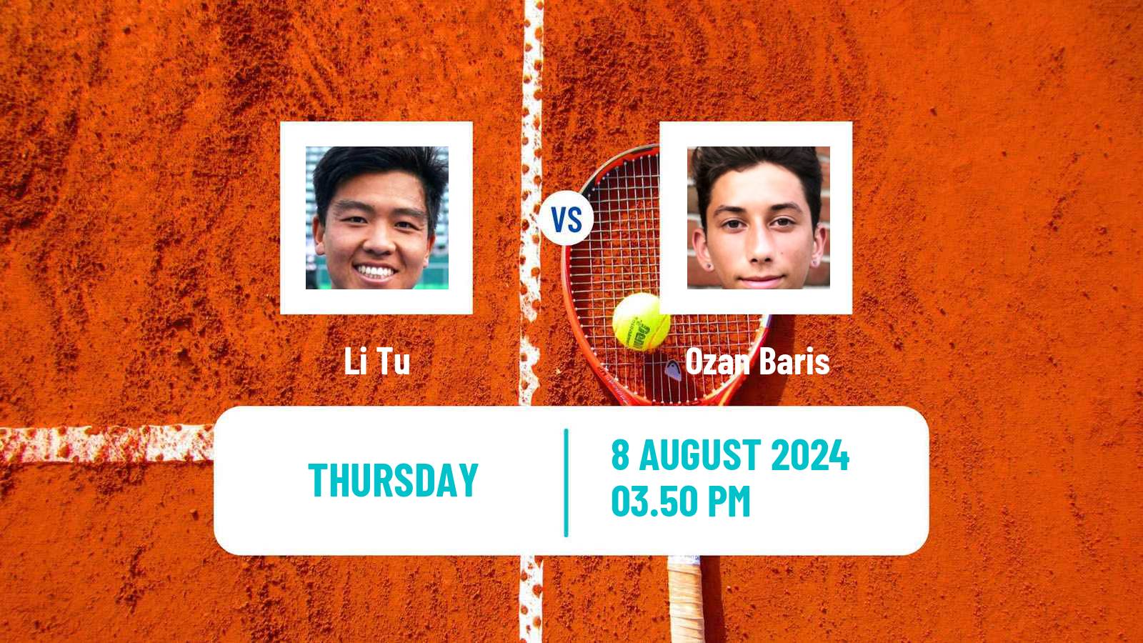 Tennis Lincoln Challenger Men Li Tu - Ozan Baris