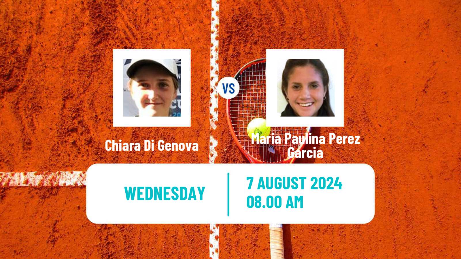 Tennis ITF W35 Chacabuco Women Chiara Di Genova - Maria Paulina Perez Garcia