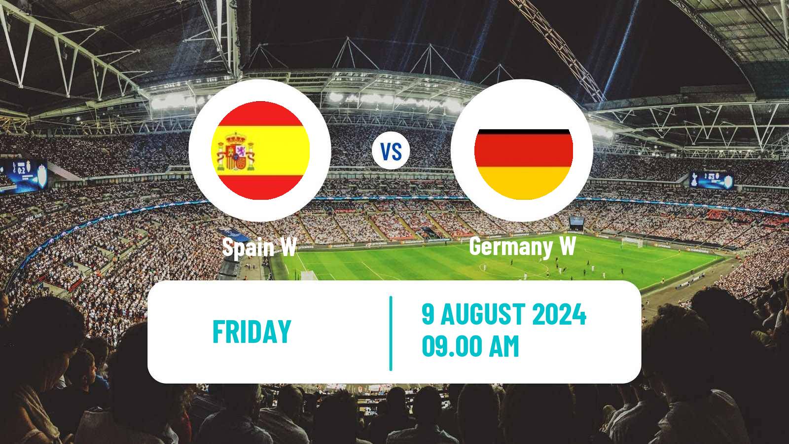 Soccer Olympic Games - Football Women Spain W - Germany W