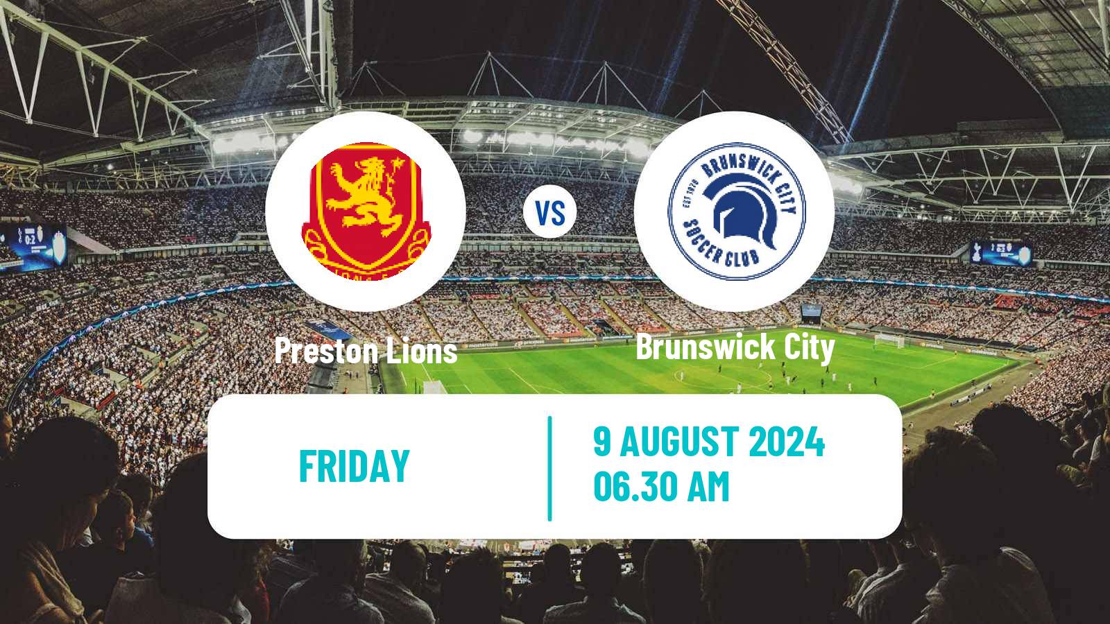 Soccer Australian Victoria Premier League Preston Lions - Brunswick City