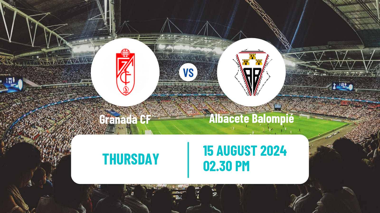 Soccer Spanish LaLiga2 Granada - Albacete Balompié