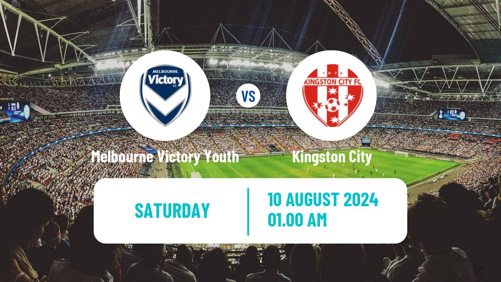 Soccer Australian Victoria Premier League Melbourne Victory Youth - Kingston City