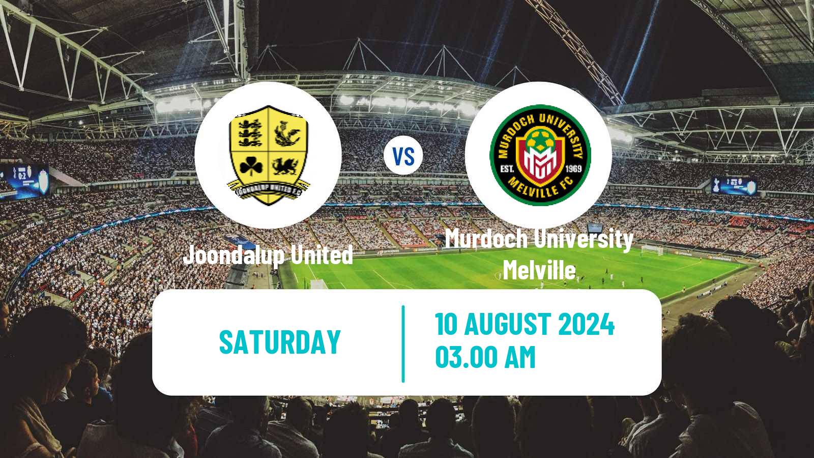 Soccer Australian WA State League Joondalup United - Murdoch University Melville