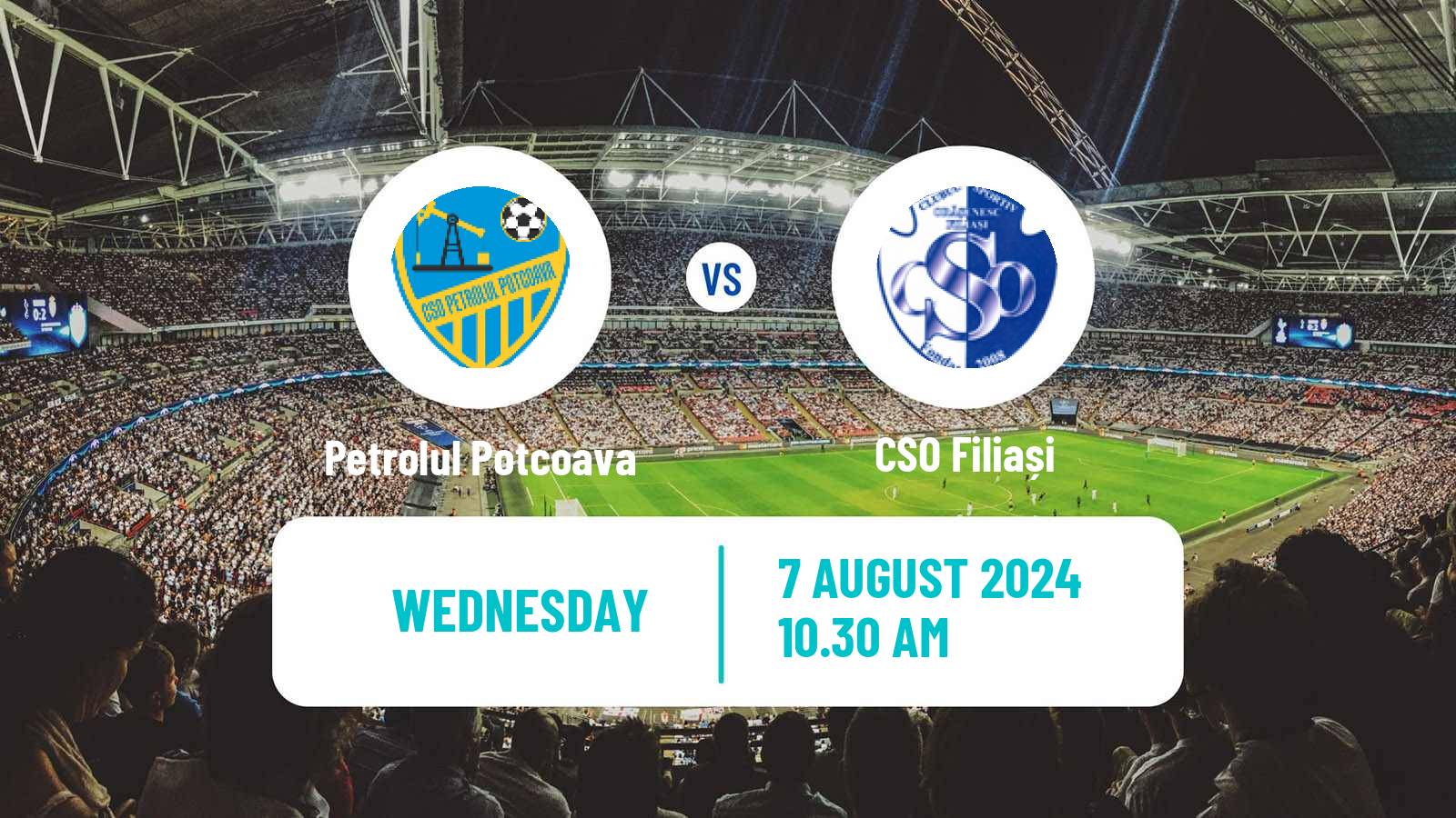 Soccer Romanian Cup Petrolul Potcoava - Filiași