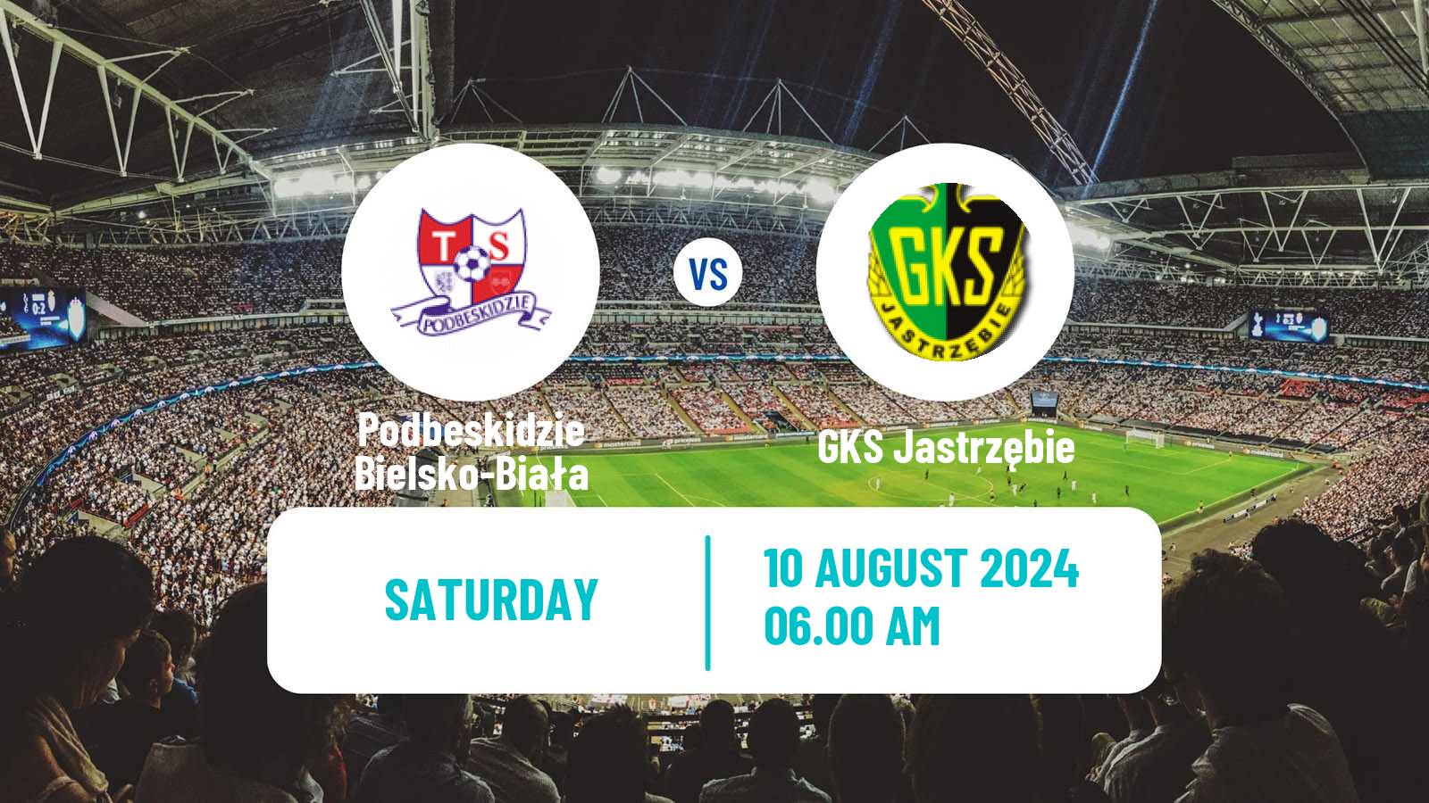 Soccer Polish Division 2 Podbeskidzie Bielsko-Biała - GKS Jastrzębie