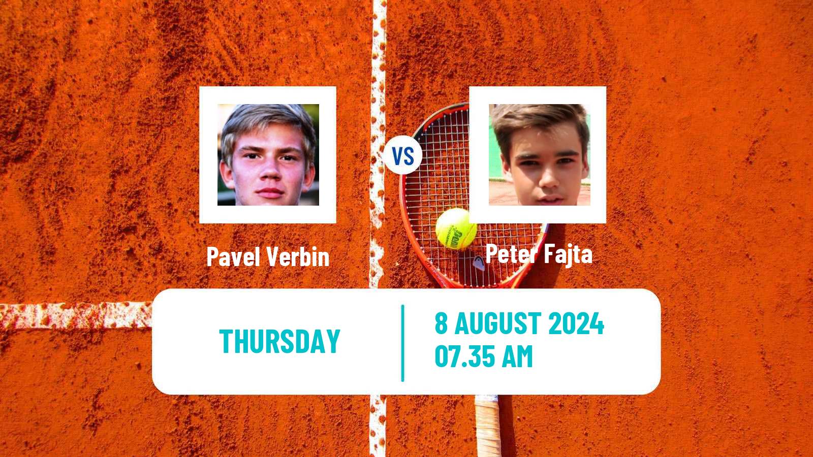 Tennis ITF M15 Kursumlijska Banja 14 Men Pavel Verbin - Peter Fajta