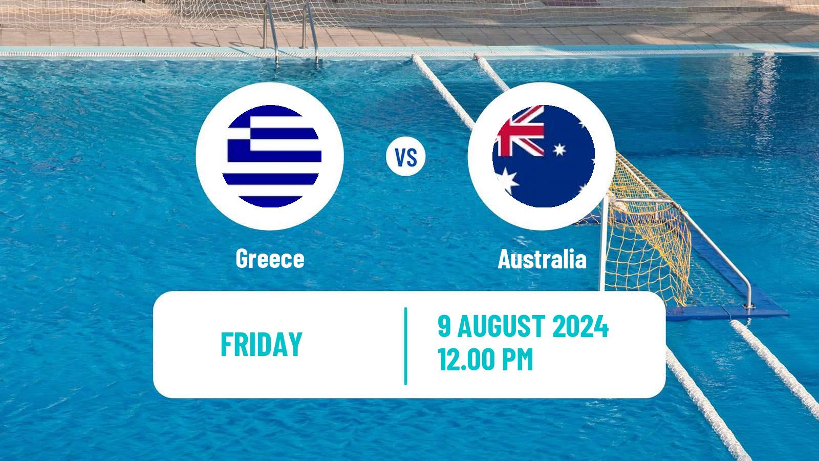 Water polo Olympic Games - Water polo Greece - Australia