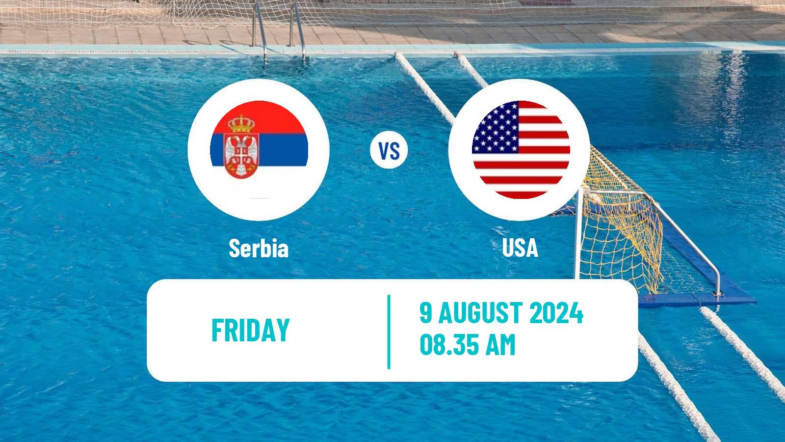 Water polo Olympic Games - Water polo Serbia - USA