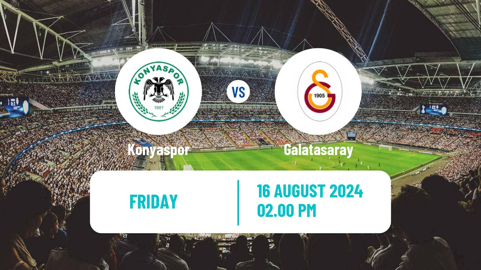 Soccer Turkish Super League Konyaspor - Galatasaray