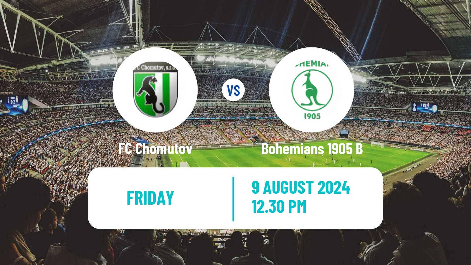 Soccer Czech CFL Group A Chomutov - Bohemians 1905 B