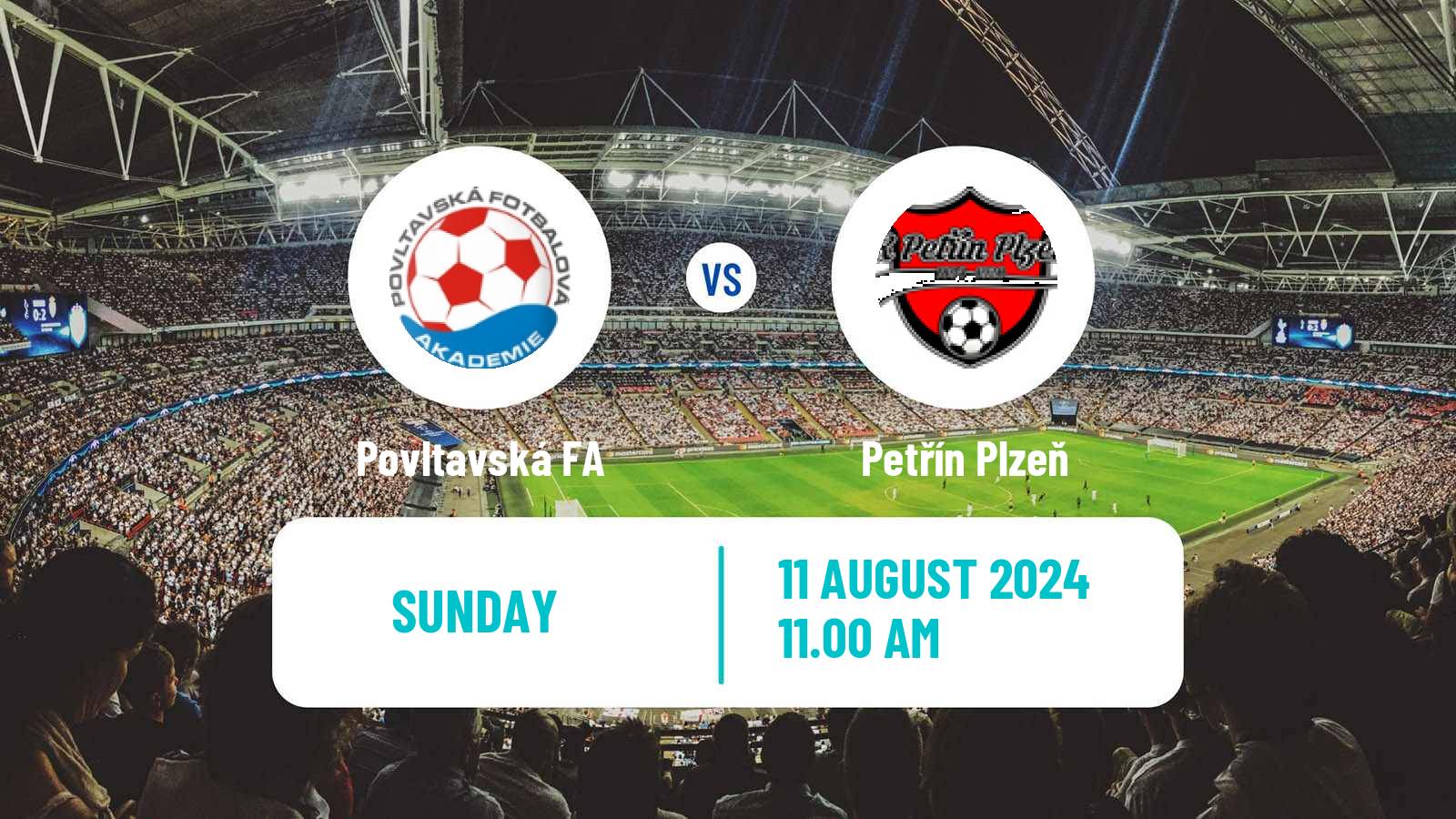 Soccer Czech CFL Group A Povltavská FA - Petřín Plzeň