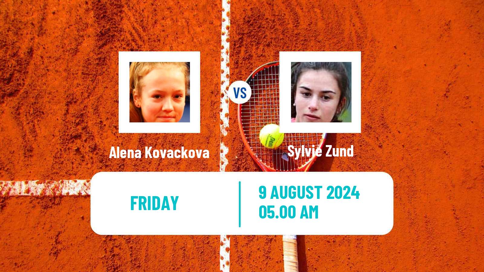 Tennis ITF W15 Slovenske Konjice Women Alena Kovackova - Sylvie Zund